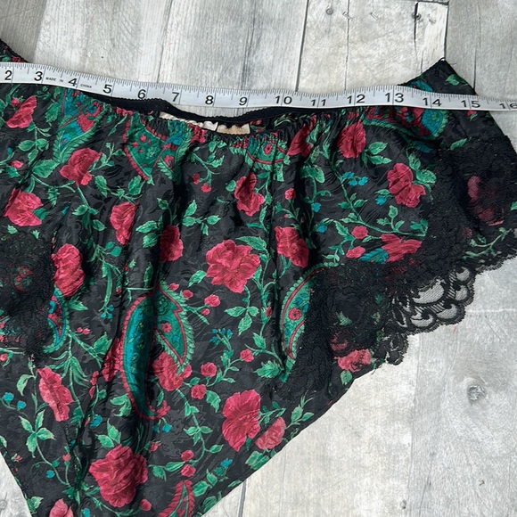 delicates Intimates & Sleepwear Vintage Floral Paisley Lace Lingerie Panties Size M Poshmark